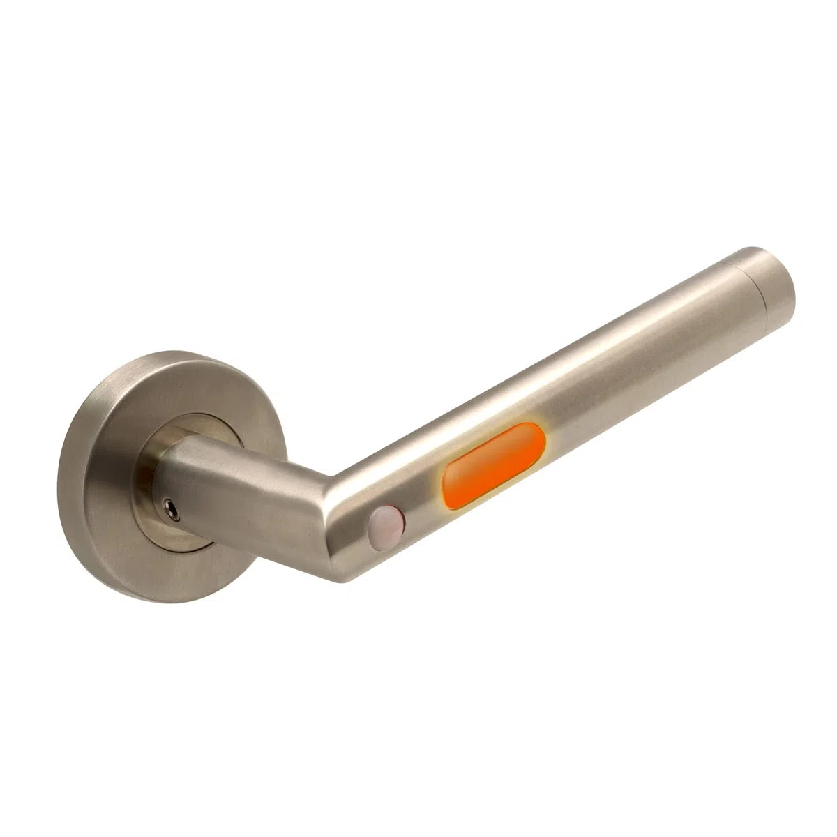 AYR Maniglia rosetta intelligente LED Handle 8522LH: luce LED con sensore di movimento, acciaio satinato, standard