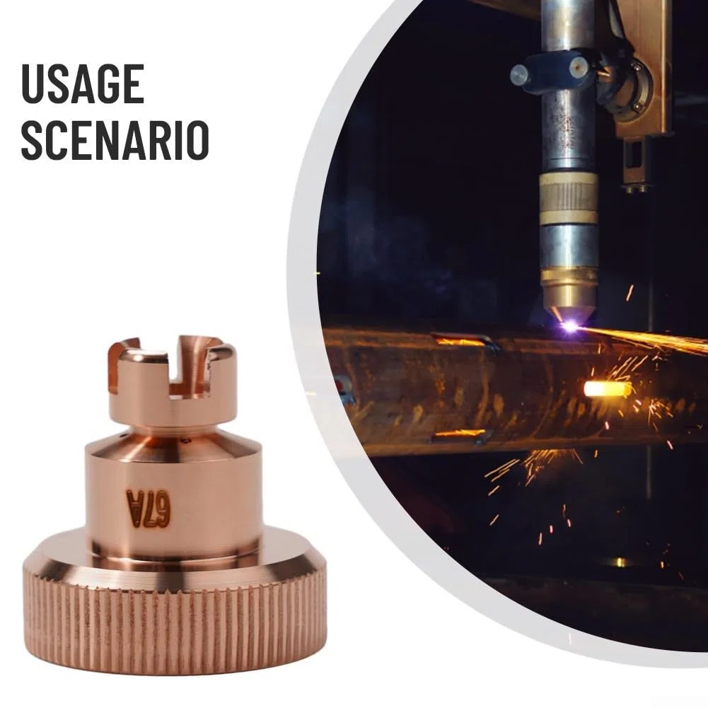 5 Pezzi Plasma Cutter Shield Cup KP2845-2 Durevole-Metal Guard Per Tomahawk 1538 LC105 Torcia Saldatura Taglio Parti di Ricambio Ricambio