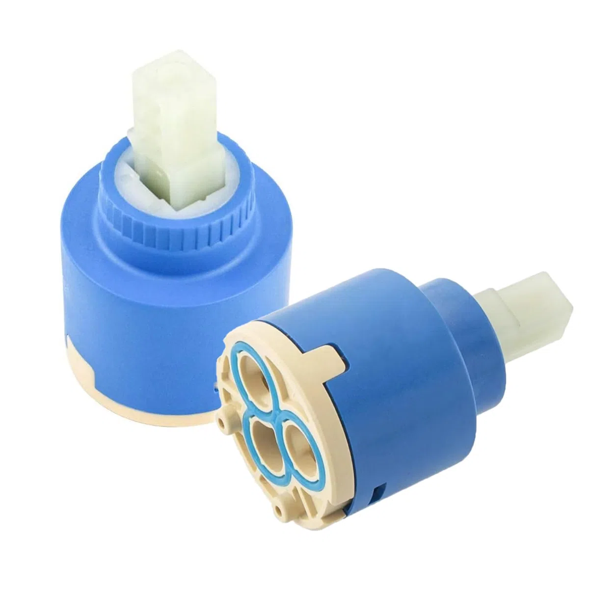 2 Pezzi Cartuccia in Ceramica da 35 mm, Cartuccia per Rubinetto, Cartuccia per Miscelatore, per Rubinetti Monocomando, Cartuccia di Ricambio per Rubinetti da Bagno, Cucina e Lavandino