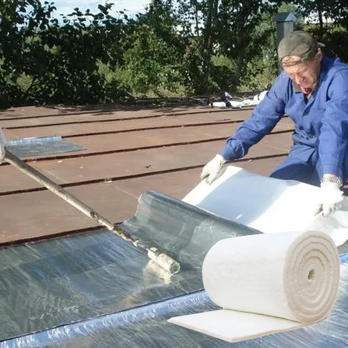 Tessuto ignifugo in fibra di ceramica, isolamento in fibra di ceramica, materiale non combustibile, soffitto in fibra di ceramica, coperta isolante ignifugo, coperta isolante in fibra di ceramica,