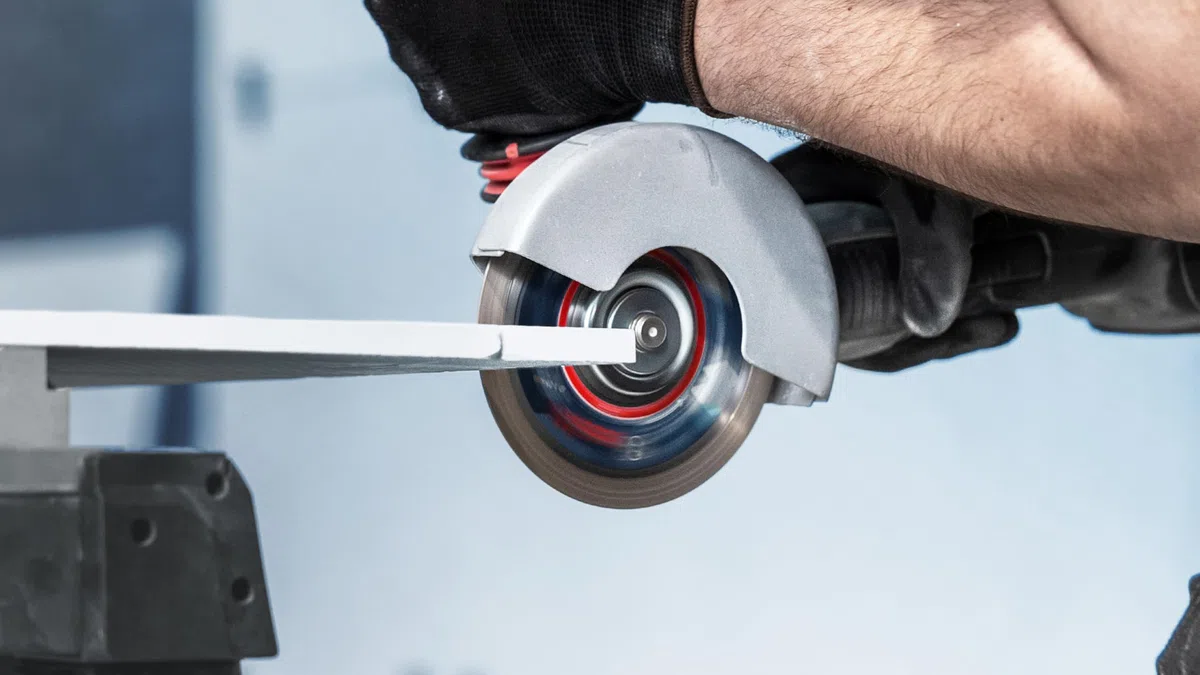 Bosch 1x Expert HardCeramic Diamanttrennscheiben (für Harte Fliesen, Harter Stein, Ø 85 mm, Professional Zubehör Kleiner Winkelschleifer)