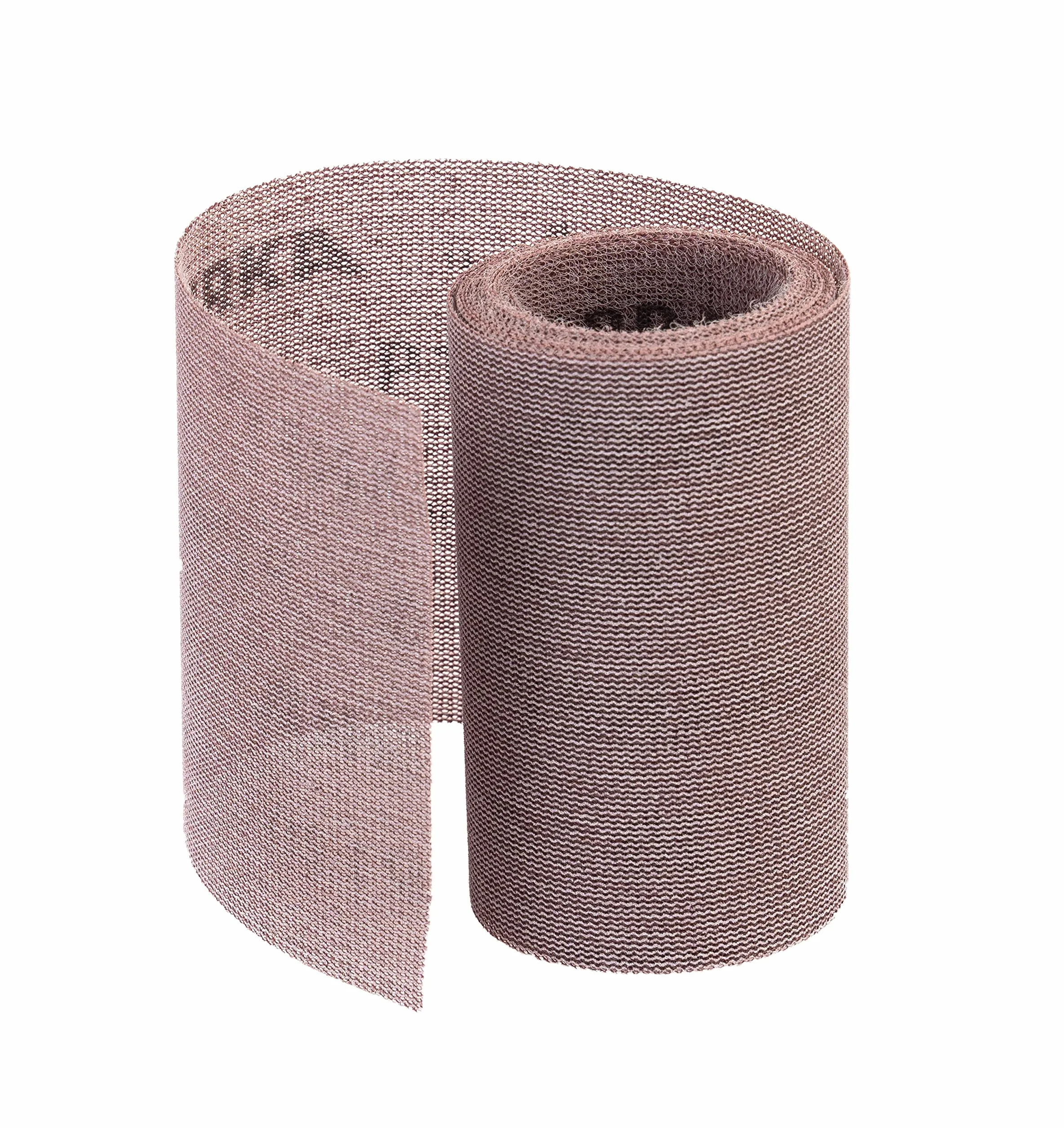 Mirka Abranet rotolo abrasivo netto 115 mm x 2,5 m a strappo/grana P80 / 1 rotolo/per levigare legno, stucco, vernice, plastica / AE555F0180