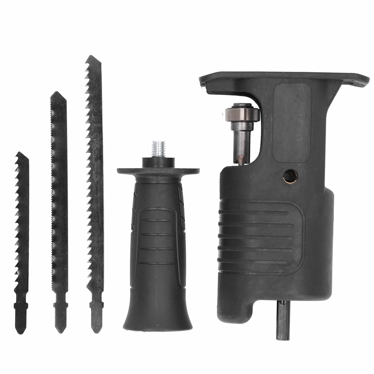 Kit di Attacco per Alternativa Adattatore per Alternativa per Trapano Avvitatore a Batteria con Lame per Seghetti Alternativi per il Taglio del Legno in Metallo