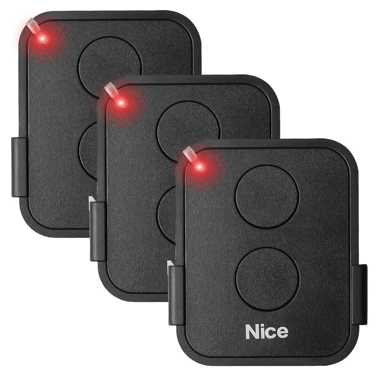 3 pezzi telecomando per cancello NICE Era One trasmettitore, 2 canali, 433,92 MHz, rolling code, ricambio per ON1E, ON2E, ON4E per cancelli e garage