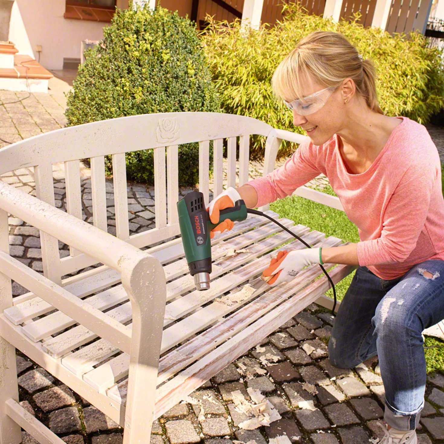 Bosch Home and Garden 06032A6170 - Pistola termica