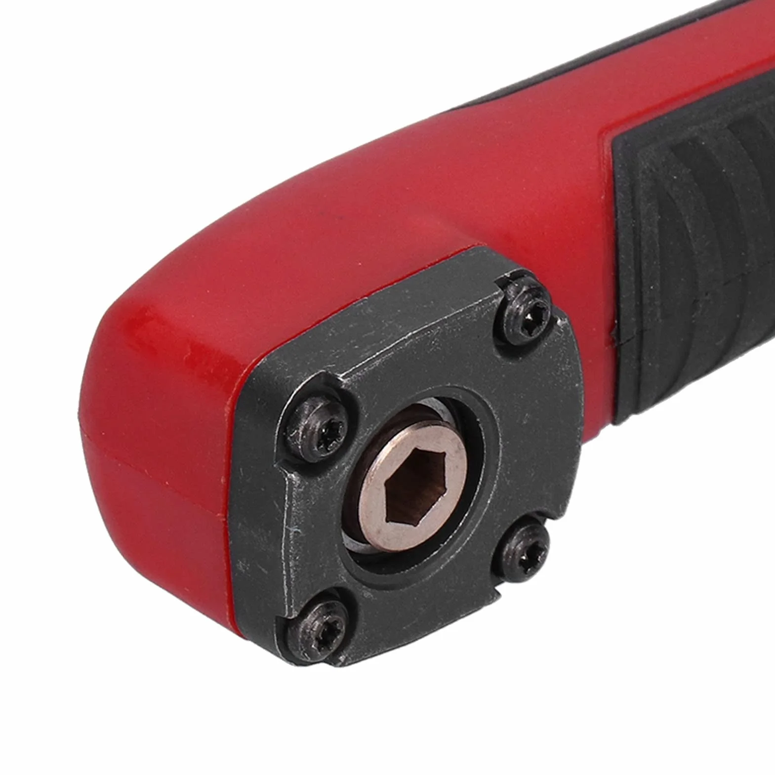 Adattatore Ad Angolo Retto Shockwave, Adattatore per Trapano Avvitatore a Percussione Rosso Multifunzionale a 90 Gradi Adattatore per Attacco Trapano Ad Angolo Retto