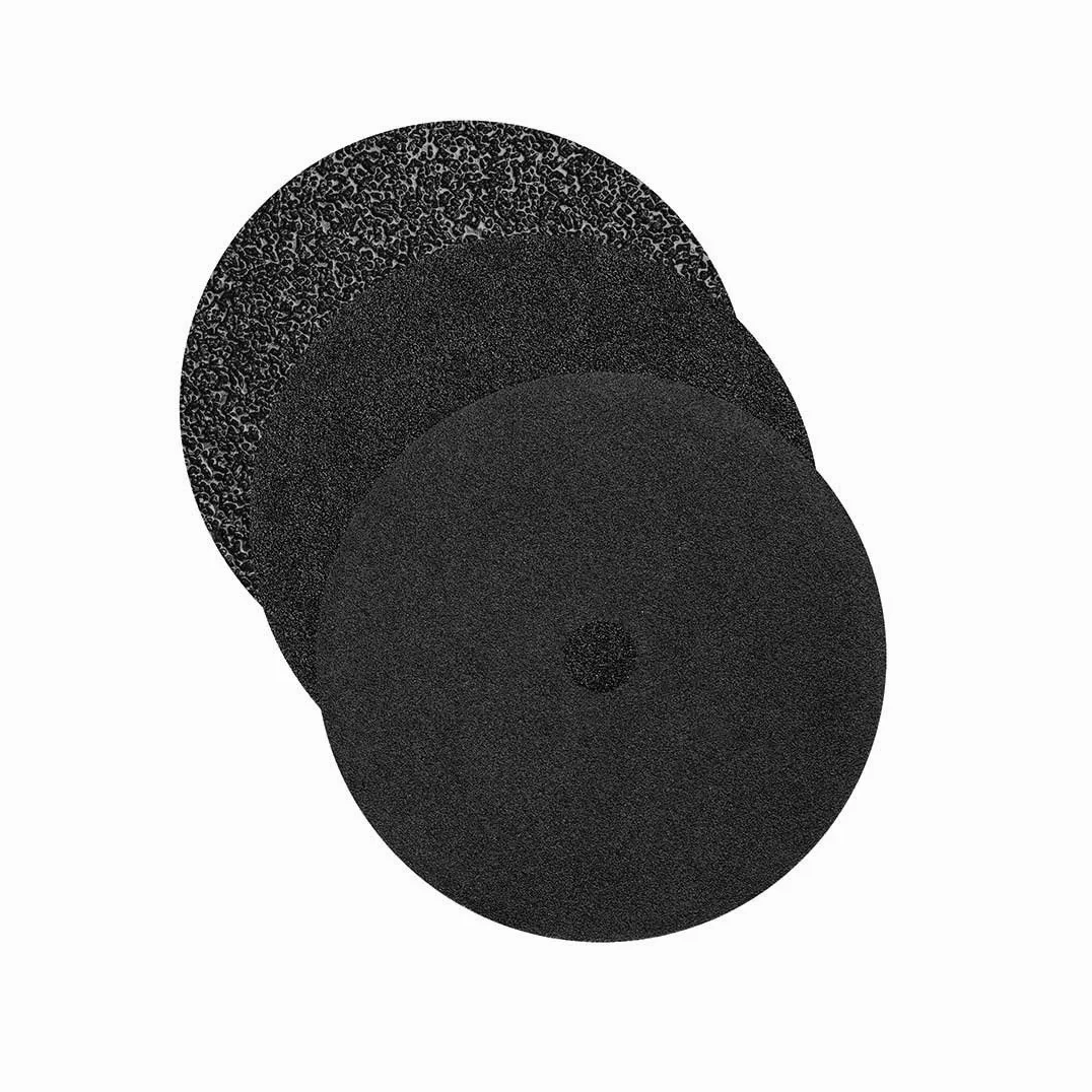 Dischi abrasivi doppi, 375 mm, a doppia pagina, G36, p. monospazzole, carburo di silicio (5 Pz.)