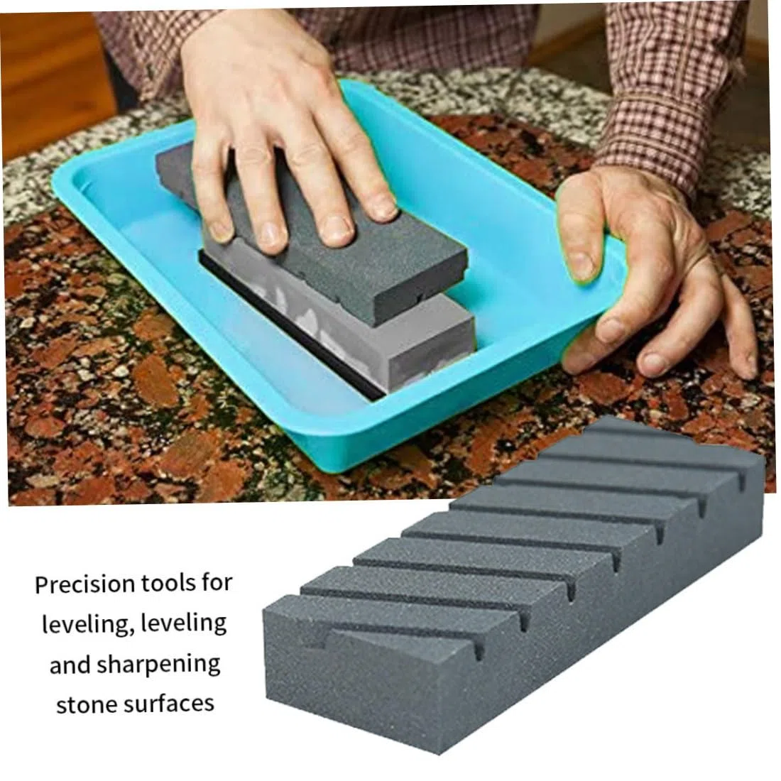 Strumento per affilare la pietra appiattitrice per rilivellare la piastra di lappatura per smerigliatura a doppia faccia Waterstone