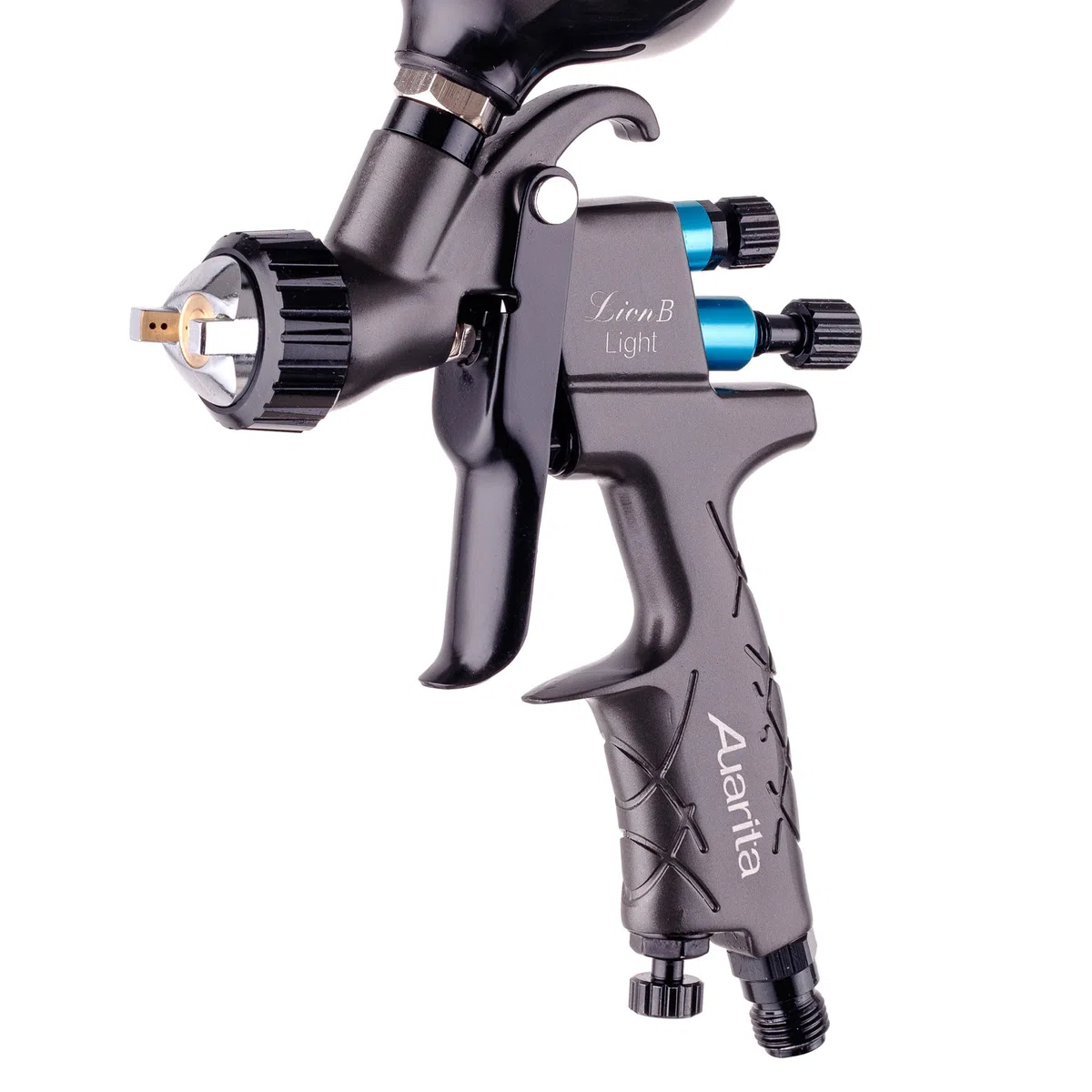 Pistola a spruzzo Auarita Mini HVLP 1,2 mm LION B Pistola a spruzzo per vernice leggera a basso consumo d'aria