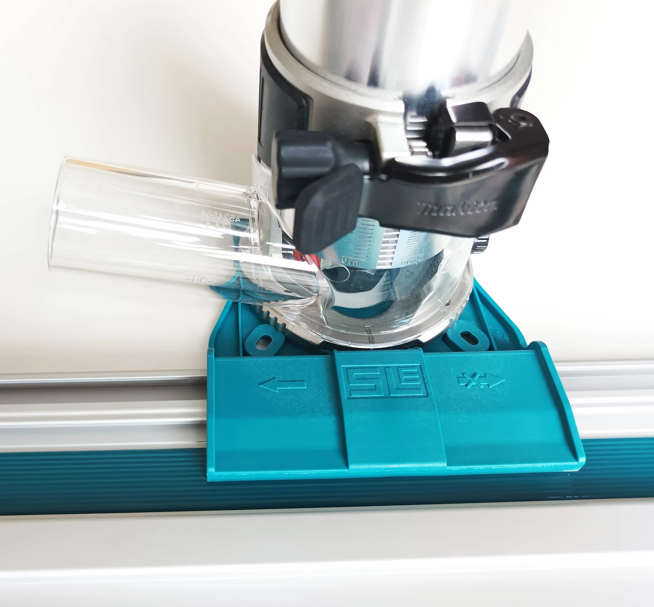 Adattatore professionale per guida per Makita DRT50 / RT0700C / RT0702C / RT0700 / 3709/3711 per Makita/Bosch/Festool/Mafell