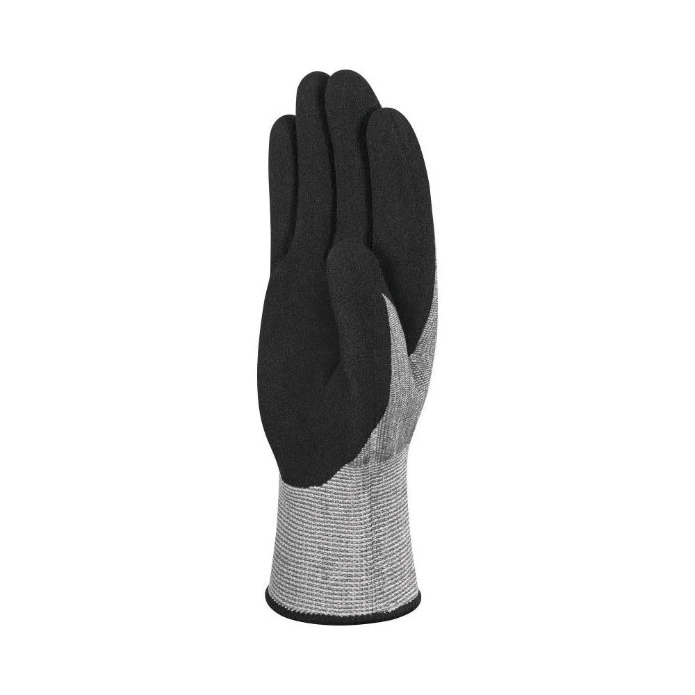 Delta plus GUANTO ANTITAGLIO IN MAGLIA VENICUT F XTREM CUT DELTAPLUS - FINEZZA 13 - Grigio-Nero, 10