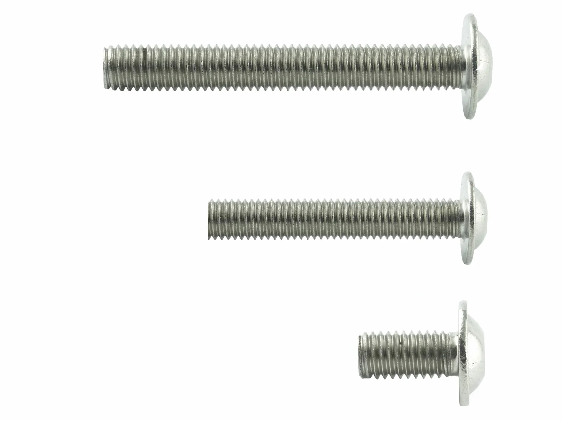 AGBERG - Viti a testa bombata M10 x 65 con flangia e Torx (TX) - Viti a testa bombata [20 pezzi] in acciaio inossidabile A2 V2A, inossidabile - ISO 7380-2