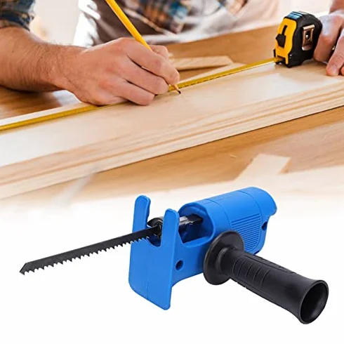 Cacciaviti per Pistole a Vite, Alternativa Elettrica Seghetto Alternativo Attacco per Trapano Elettrico per Taglio di Metalli in Legno
