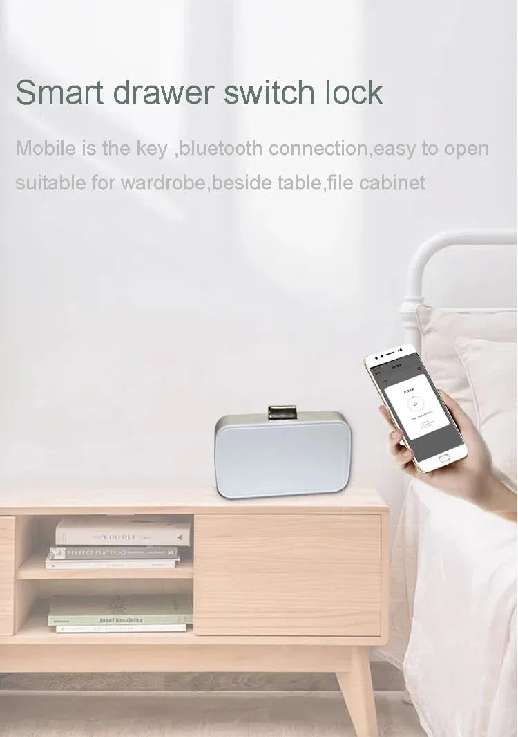 Mengshen Smart RFID Cabinet Lock Nascosto Sicurezza Keyless Cassetto Serratura Mobile App Sblocca Nessuna Foratura NFC Card Key Baby Proofing Bambino Sicurezza Serrature