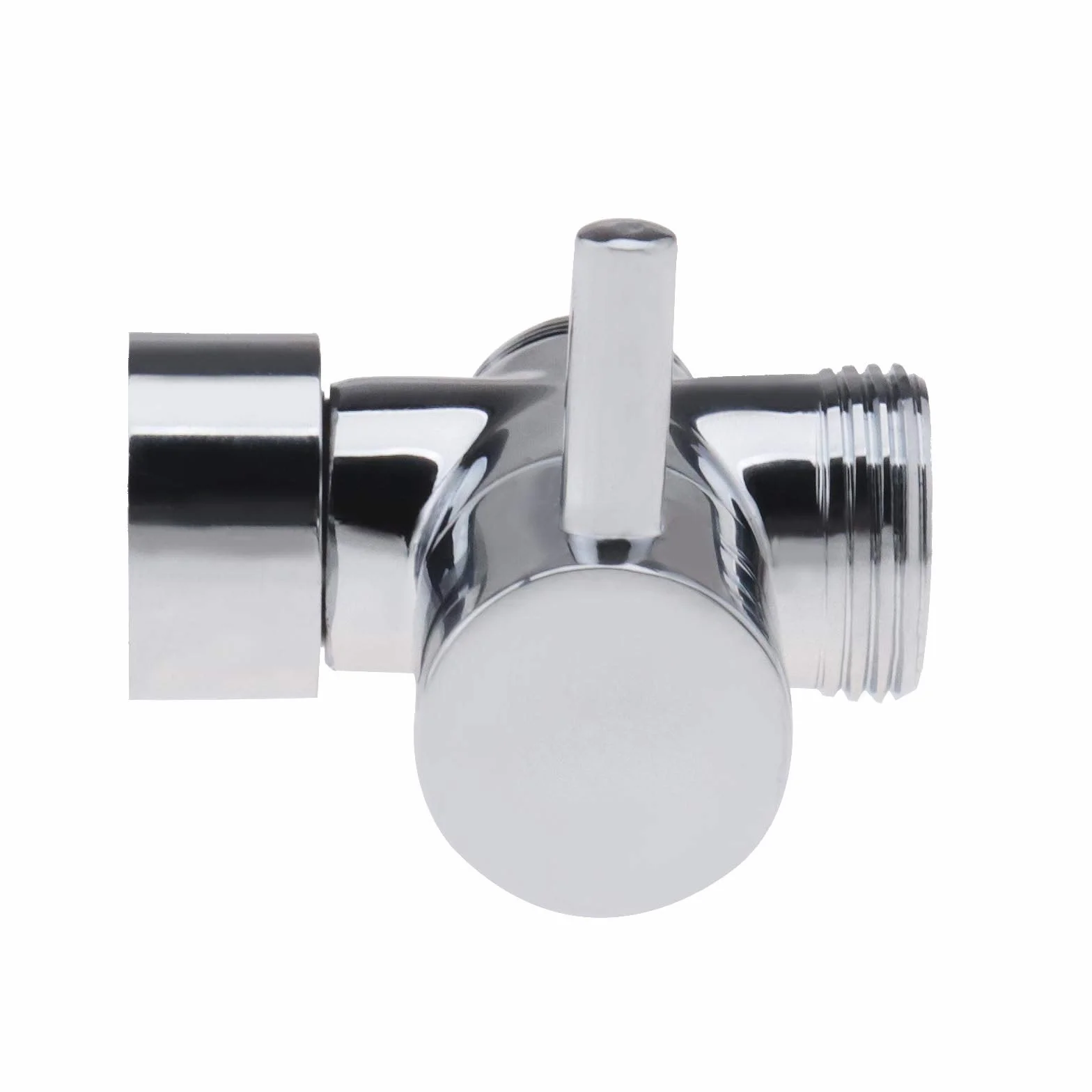 Create idea Valvola Deviatrice Cromata Per Bagno Adattatore A T Da 3/4" 1/2" BSP Per Termostato Miscelatore
