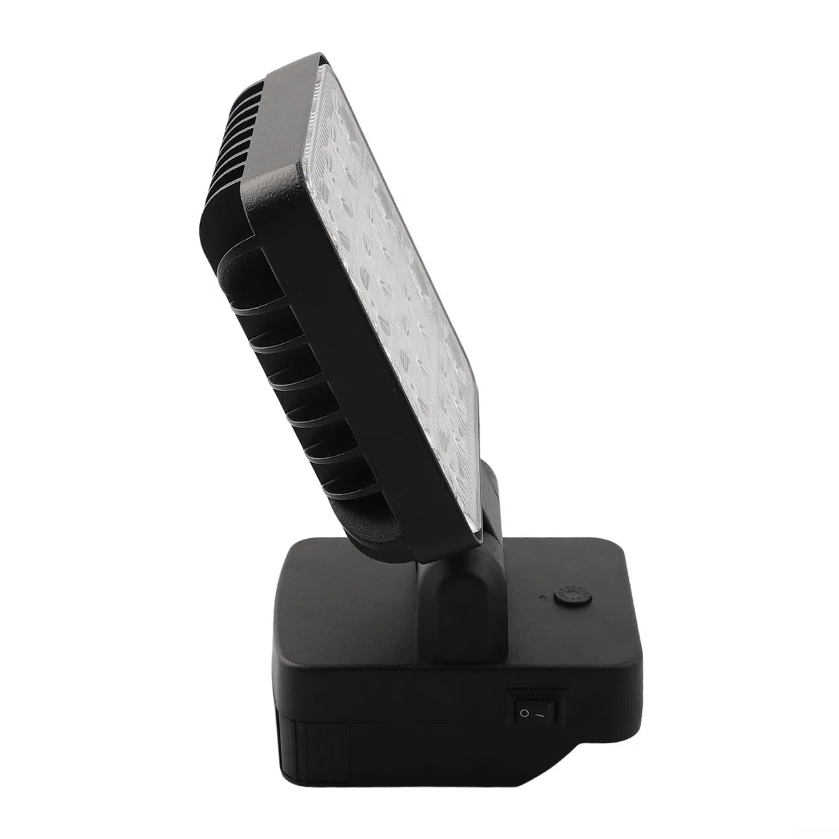 Lampada da lavoro portatile per Metabo 18 V batteria BS18 SB18 per serie LT 1200-1500 lumen lampada LED 90 gradi curva 330 gancio di rotazione rosso nero 17,5 cm corpo in plastica