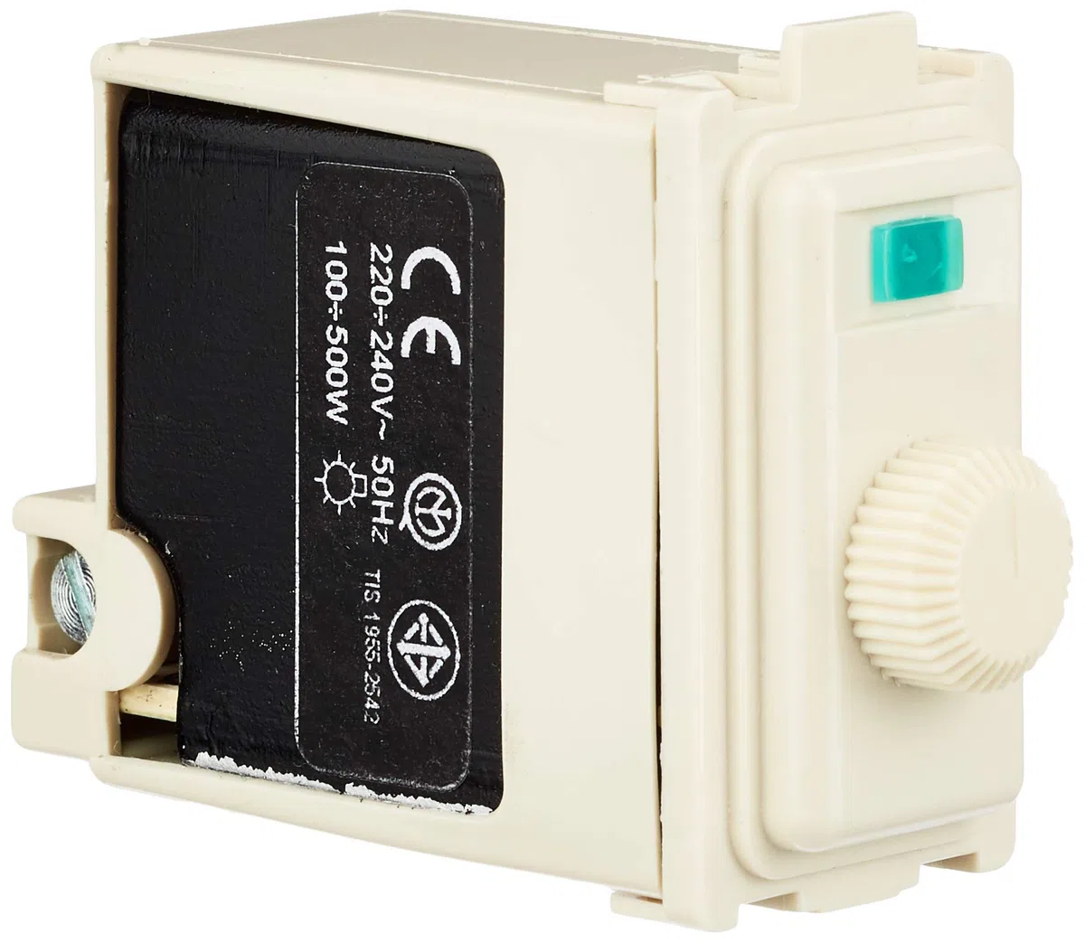 BTicino 5361 Serie Magic Dimmer a Manopola, 220V, 100/500W, 500 W, 230 V, Avorio