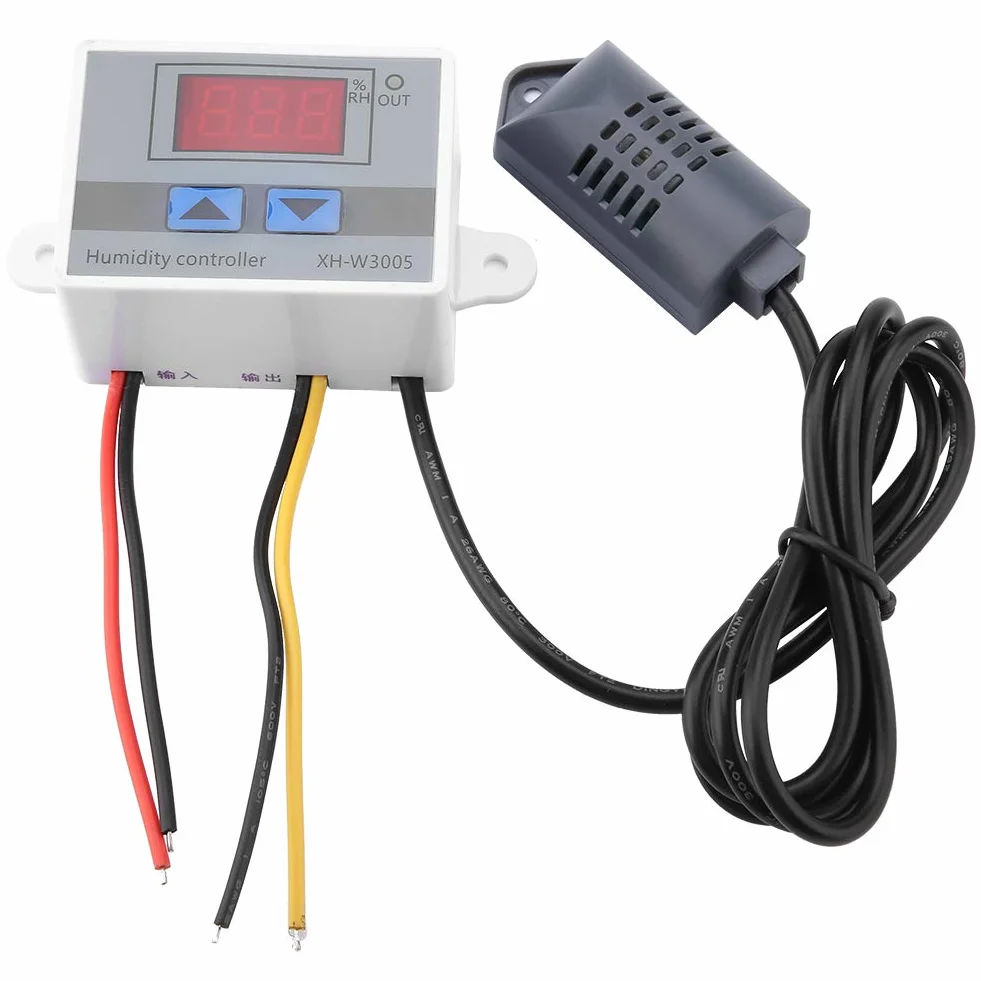 XH-W3005 Regolatore di Umidità Digitale Sensore di Umidità Ad Alta Precisione Igrometro 12V/24V/220V(12V)