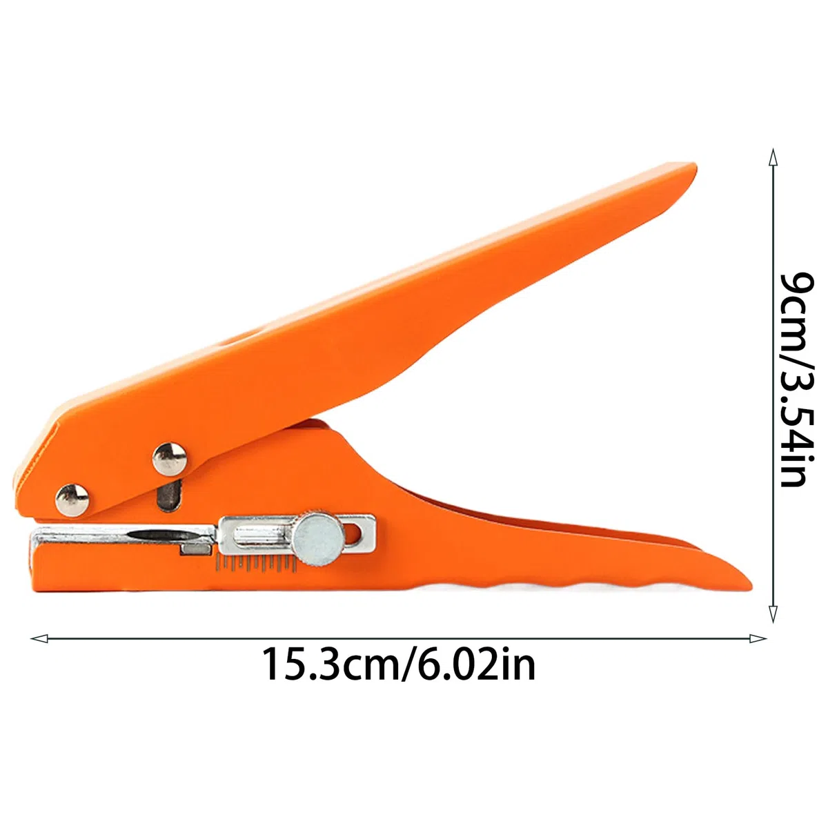 Terrimer banding edge, PVC Hole Punker - Punch a foro singolo pesante | Copertura a vite pesante pinza per punzonatura porta portatile per la lavorazione del legno per pelle