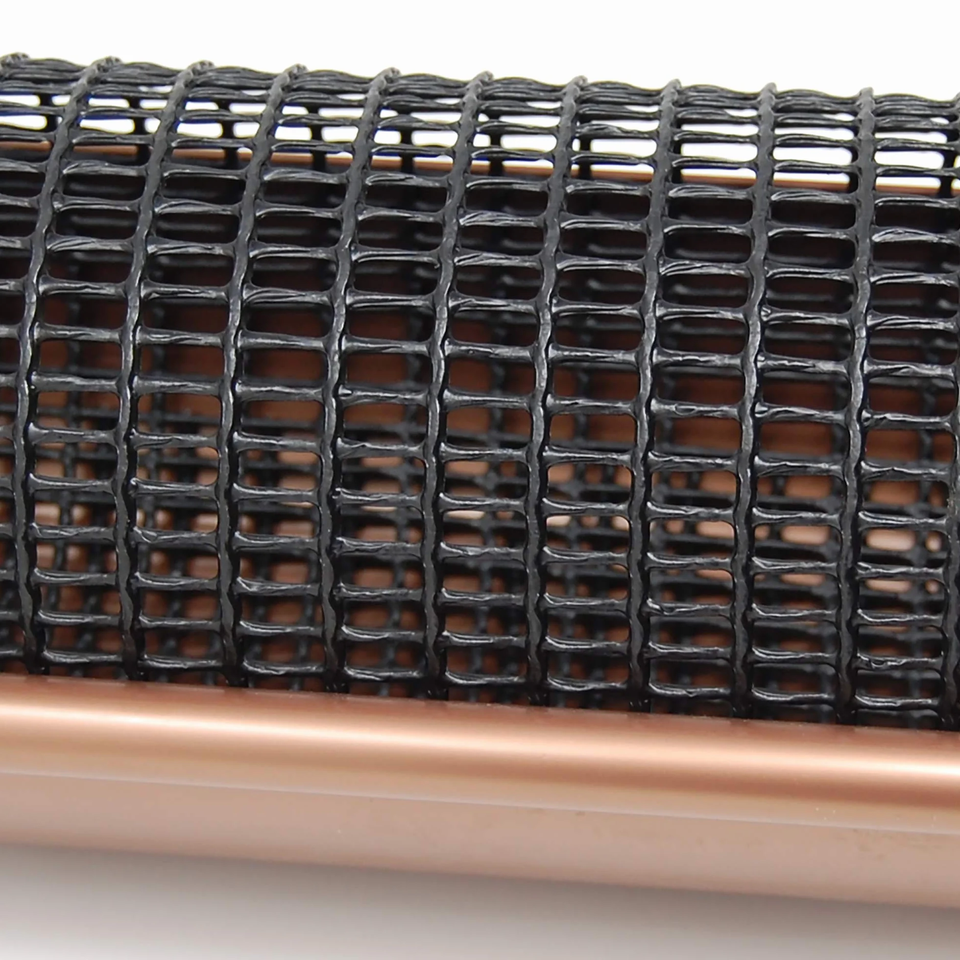 TENAX Rete in Plastica per Grondaie, Levex Tube, 5 Pezzi da 1 m, Nero