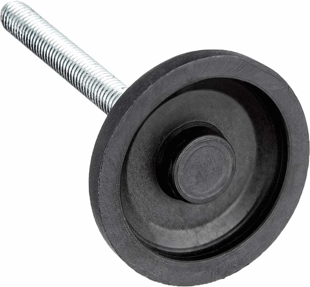 Piedino di regolazione AEP38 filettatura M6 x 50/portata fino a 100 kg (4 pezzi)