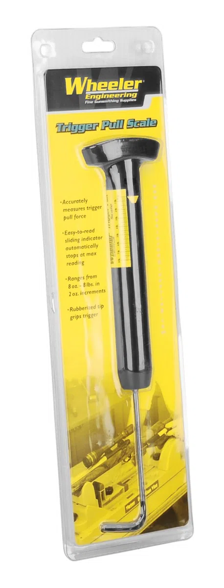 Wheeler Bilancia manuale con grilletto da 226,8 g a 3,6 kg, per pistole, gare di tiro e regolazioni del grilletto