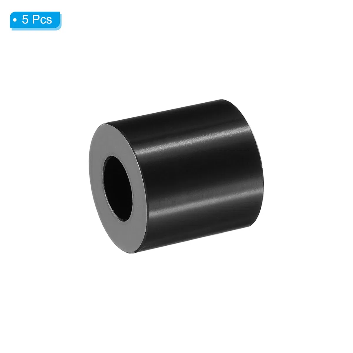 PATIKIL Distanziali in Alluminio M12, 5 Pezzi Distanziali Metallici in Alluminio 1/2" Id x 1" Od x 1" L Distanziali a Vite in Alluminio Rotondi per Viti da 1/2" o M12