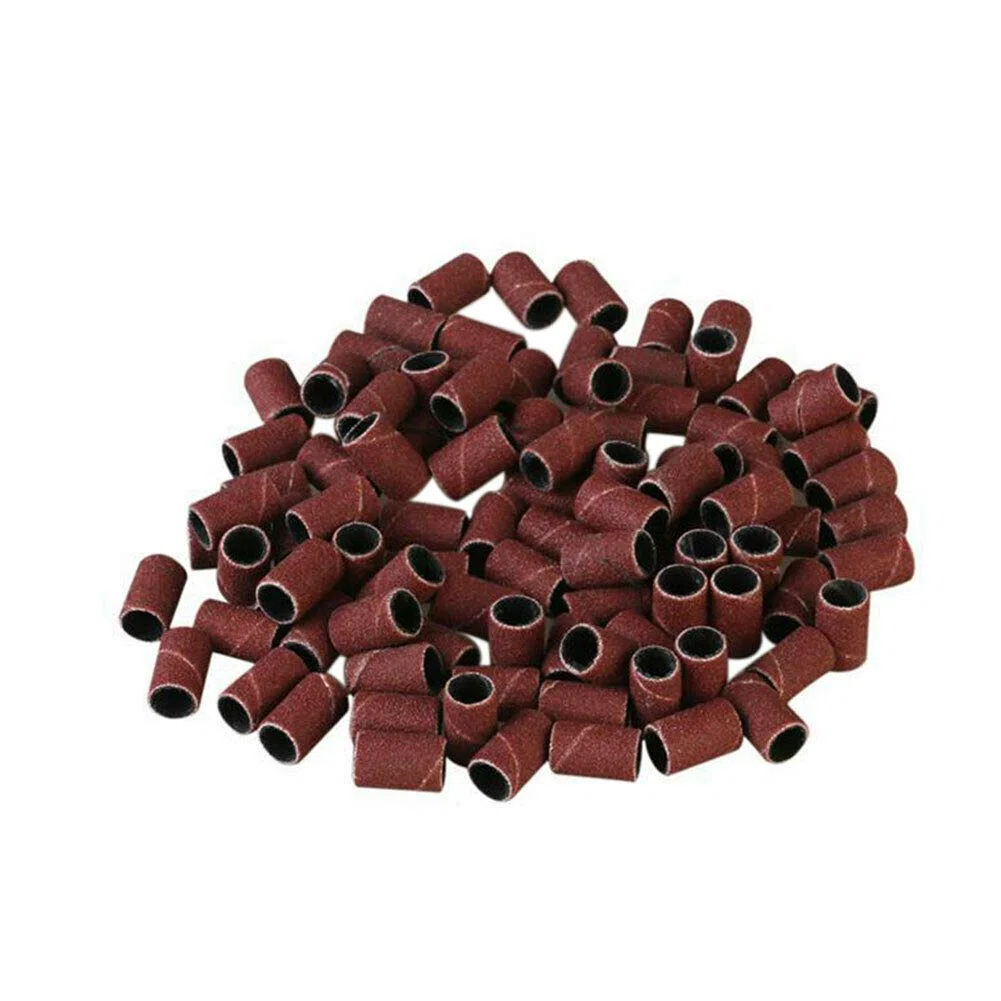 Vogueing - Kit per levigatura a tamburo, 384 pezzi, grande nastro abrasivo per accessori Dremel