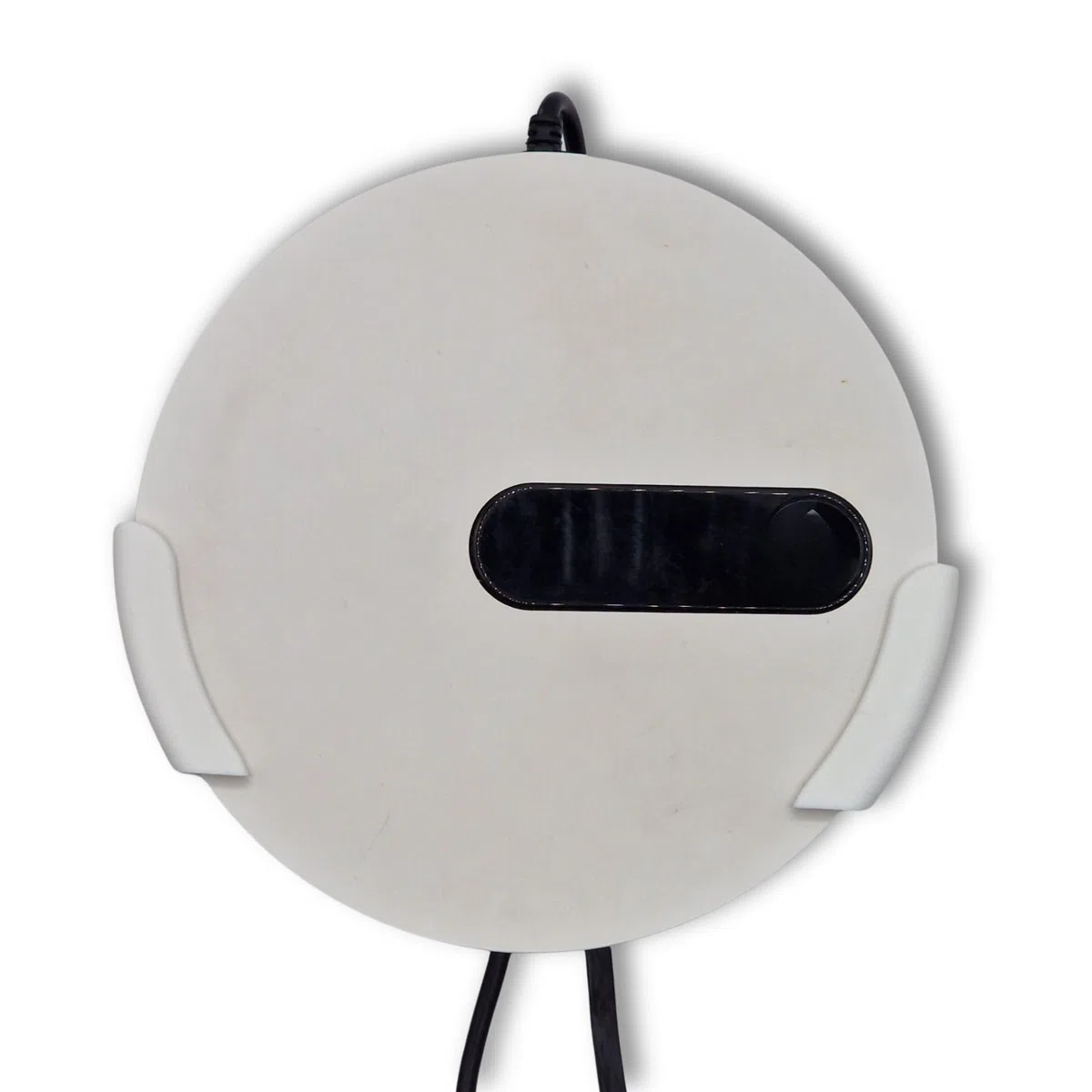 Supporto Murale Iliadbox Bianco con Gestione Cavi | Fissaggio Adesivo o Viti | Ventilazione Ottimizzata