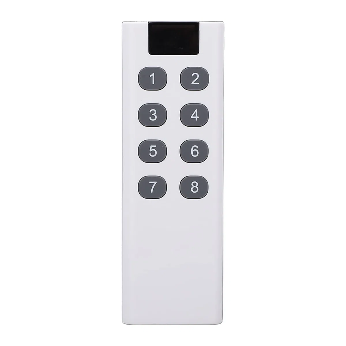 Telecomando Universale per Porta del Garage, Interruttore Telecomando a 8 Tasti 100 Metri a Lungo Raggio Trasmettitore 433 MHZ Telecomando Universale Alla Moda Sensibile Durevole per Porta del Garage
