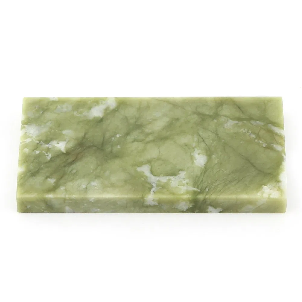 Pietra per Affilare Coltelli 10000 Grit Verde Whetstone Professionale per Funzione Anti-Attrito Per Coltelli Forbici e Rasoi