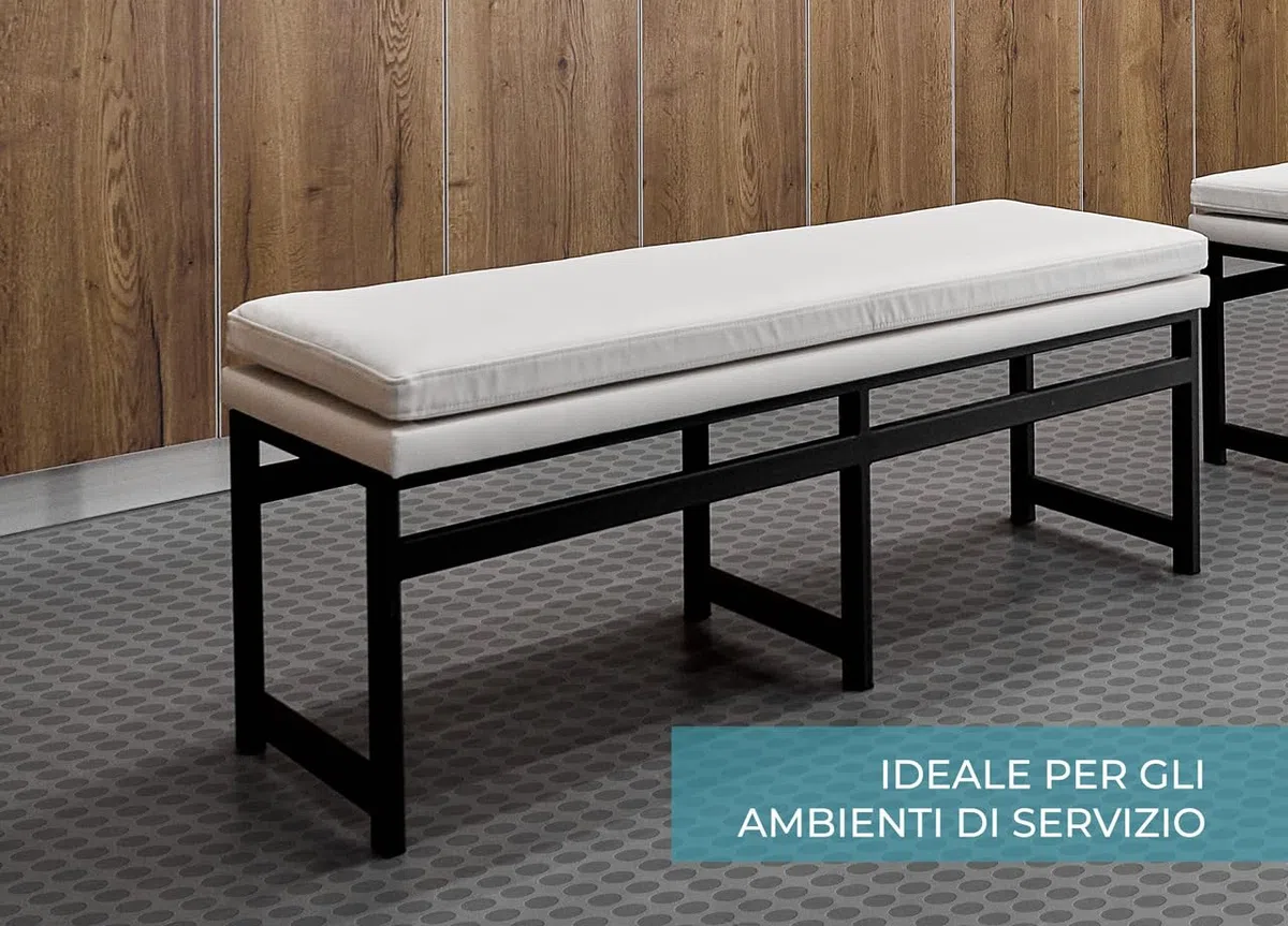 BIANCHERIAWEB Tappeto Rivestimento Pavimento Gommato PVC con Bolle Grigio Scuro Bollato 100x200 Floor Grigio Scuro
