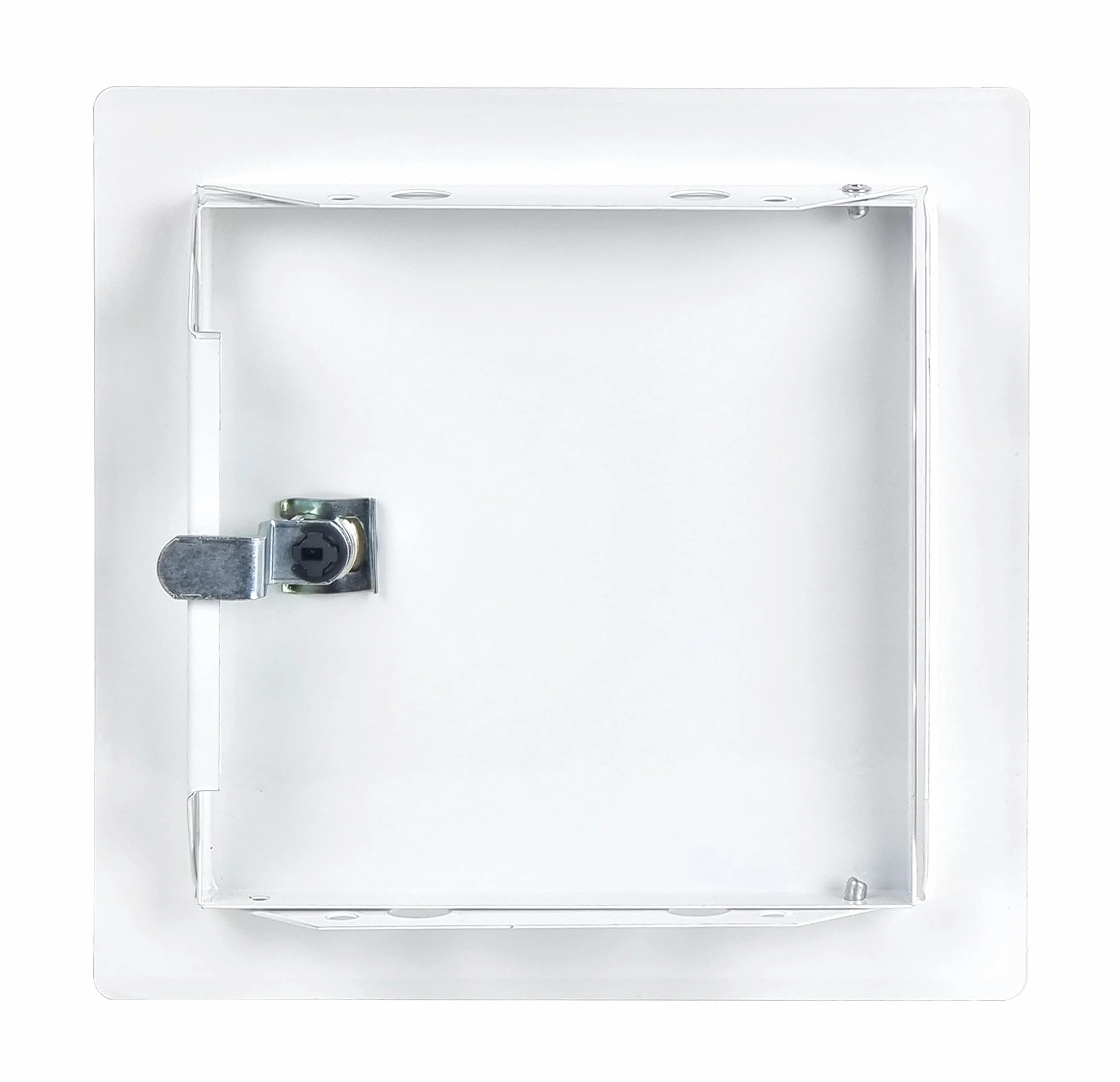 15 x 15 cm, sportello di ispezione bianco con serratura – 150 x 150 mm