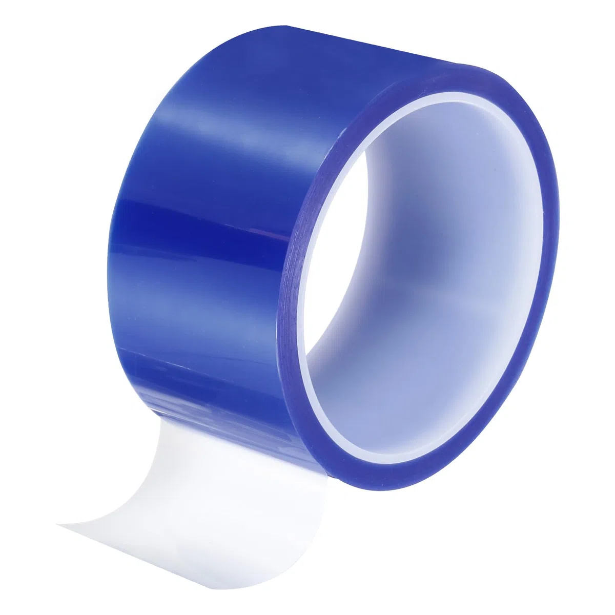 uxcell Nastro termico blu, 1 rotolo da 50 mm x 33 m, resistente alle alte temperature, per sublimazione, stampa in vinile a caldo, trasferimento di calore, circuito, nessun residuo