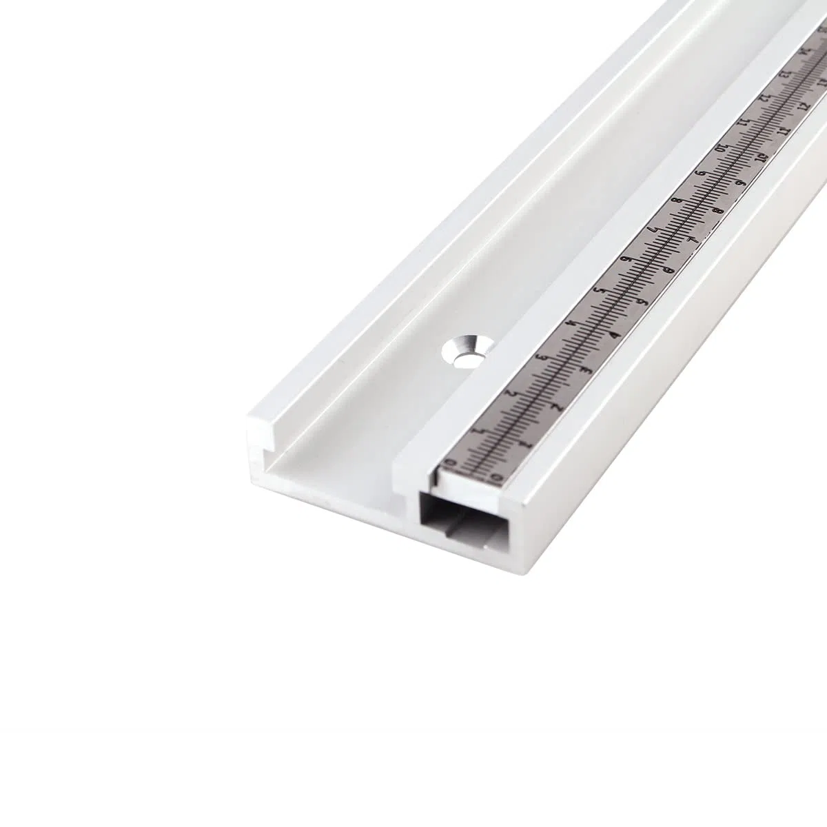 Guida a T da 800 mm con scala mobile, in lega di alluminio, con slot a T, per fresa fai da te, sega da tavolo, binario obliquo, attrezzi per la lavorazione del legno, per tavolo router