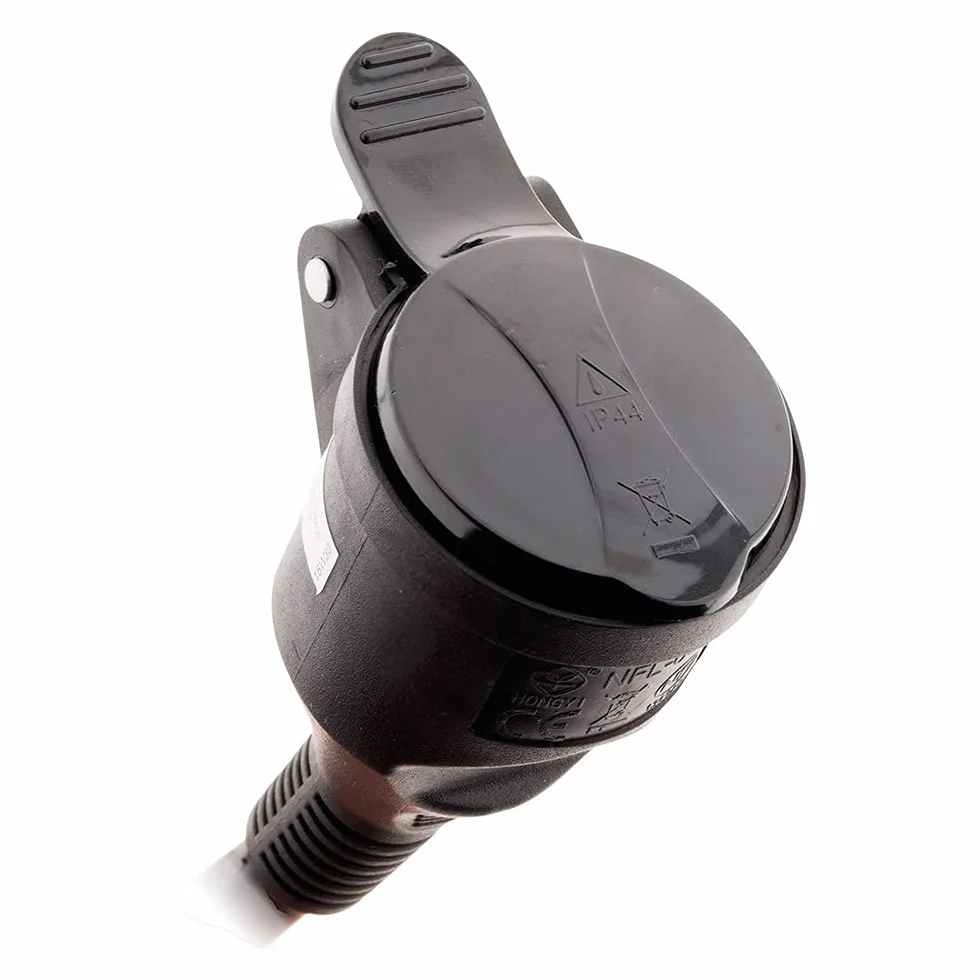 Zenitech - Prolunga per cantiere HO7RN-F 16A, 3G2,5 mm², 10 m, colore: Nero