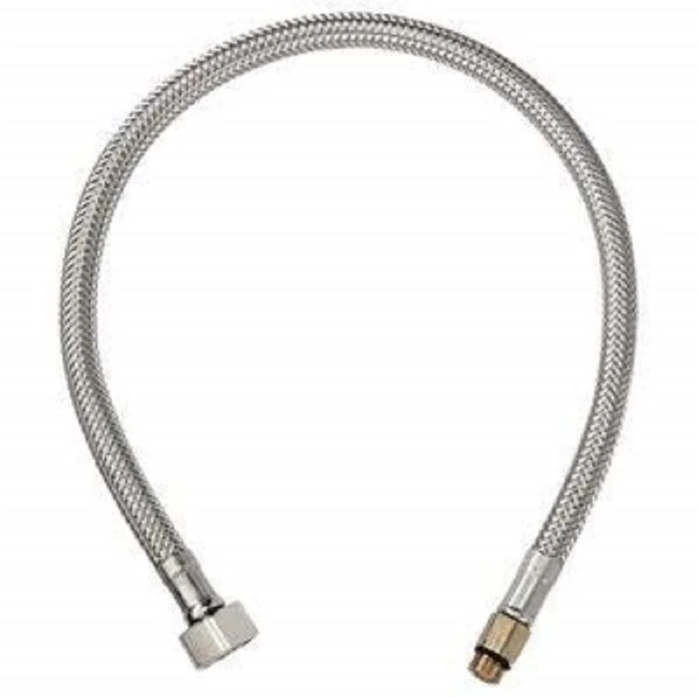 Grohe 46254000 Tubo flessibile a pressione M10 x 1 M15 x 1 350 mm, Nero, 46254000