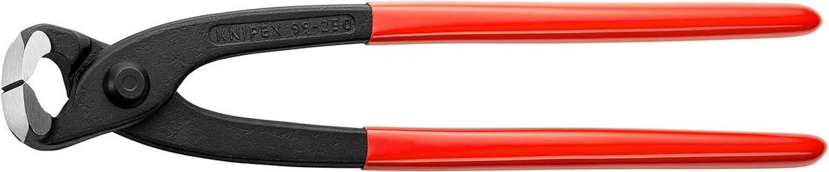 KNIPEX Tenaglia (pinza per ferraioli e cementisti) rivestiti in resina sintetica 250 mm, 99 01 250 EAN