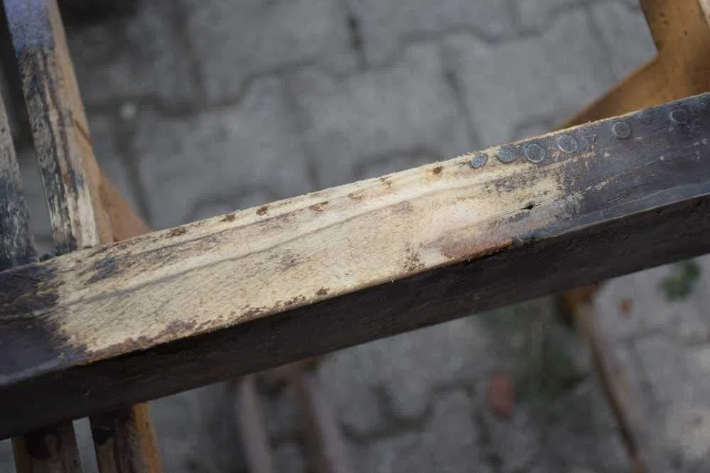 Sverniciatore professionale ORIGINALE BAZARGIUSTO a molle per ferro legno e muro