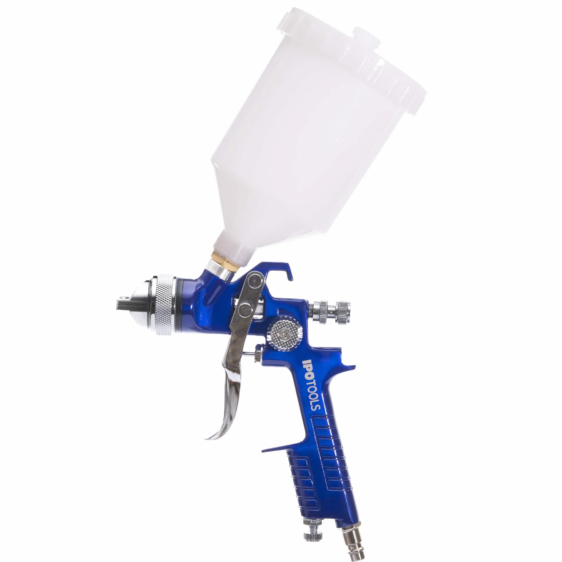 MINI pistola verniciatura pistola spruzza irroratrici anti-corrosione ugello 1,0 mm + 0,5 mm set di ugelli