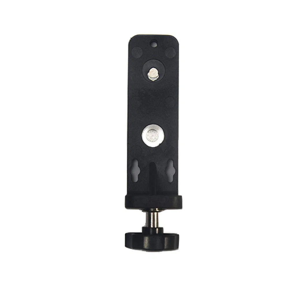 Regolabile Magnete Supporto, Livella Laser Magnetico Muro Supporto 5/8" per Universale Lazer Livelli - Nero, 9.5x12 cm