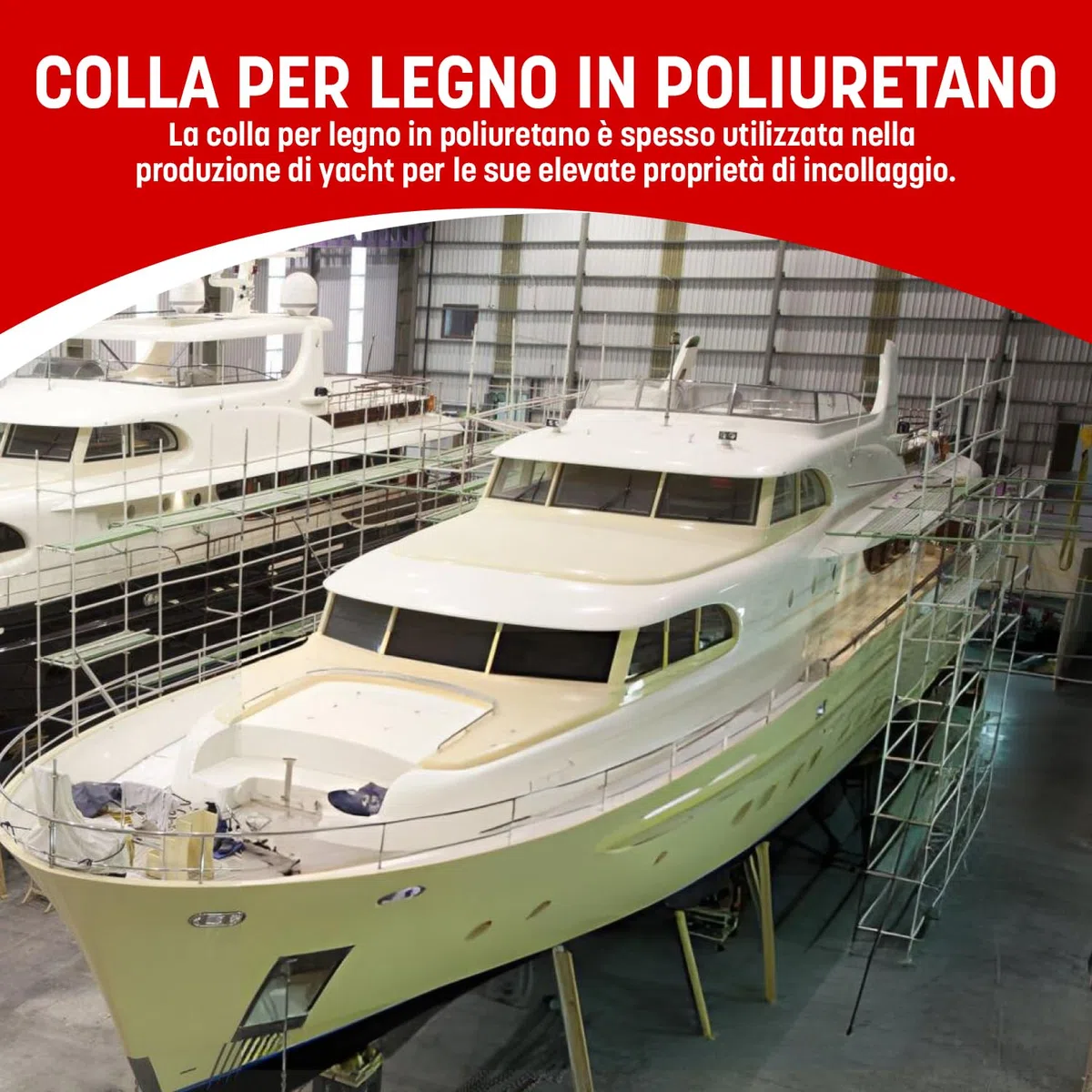 Wolfix Colla per Legno Impermeabile D4 500g - Colla Extra Forte per Legno, Metallo e PUR - Colla per PVC, Colla da Montaggio, Colla per Artigianato e Colla Liquida - Stucco per Legno a Rapida