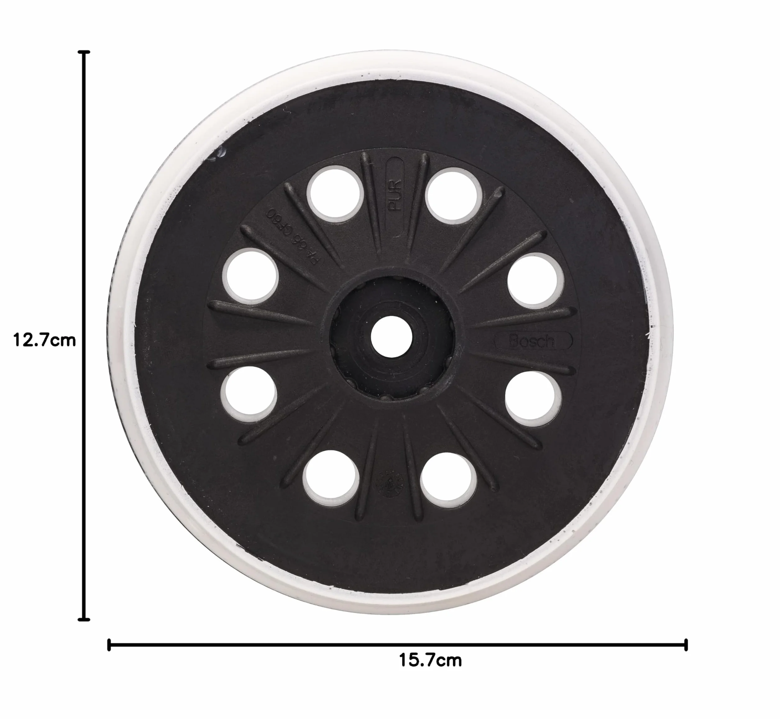 BOSCH 2608601607 - Plato lijador GEX 125-150 AVE T semiduro