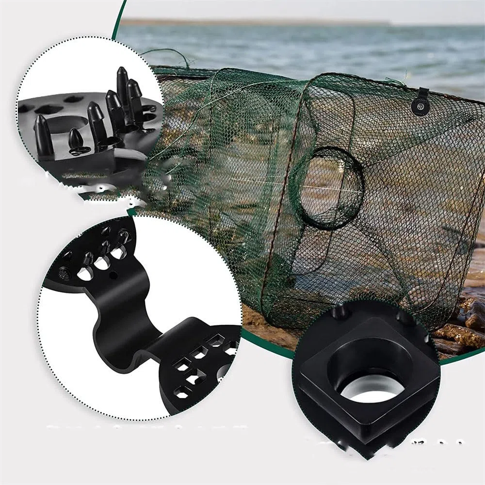 Shade Cloth Heavy Duty Lock Grip, Heavy Duty Lock Grip for Tarp & Shade Cloth, Windproof Awning Clamp Grip, Removable Garden Netting Awning Fabric Retaining Clip, for Mesh, Canopy, Fence (100pcs)