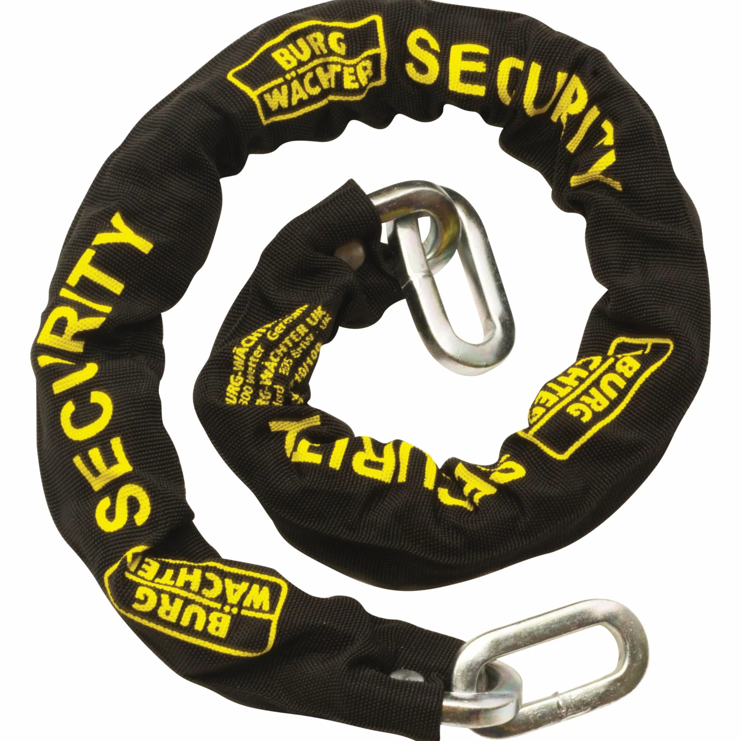Burg-Wächter Catena di sicurezza GKM 10/100 in oro massiccio, nera, 1 m, la confezione può variare