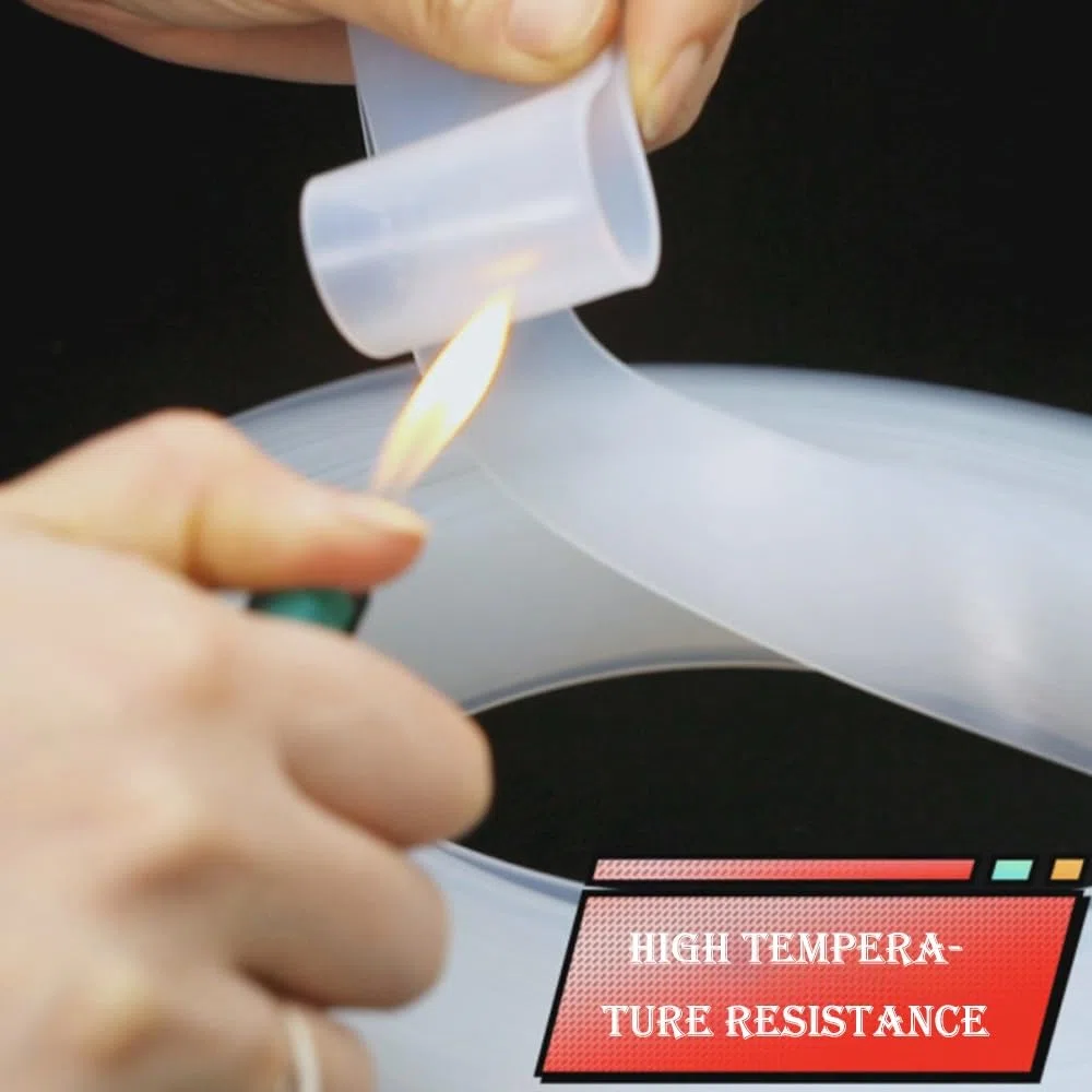 Striscia sigillante in silicone - Lunghezza 10 m, larghezza 10-120 mm, spessore 1-5 mm, riempitivo for fessure resistente al calore for porte, finestre e uso automobilistico(5mmx10mm)