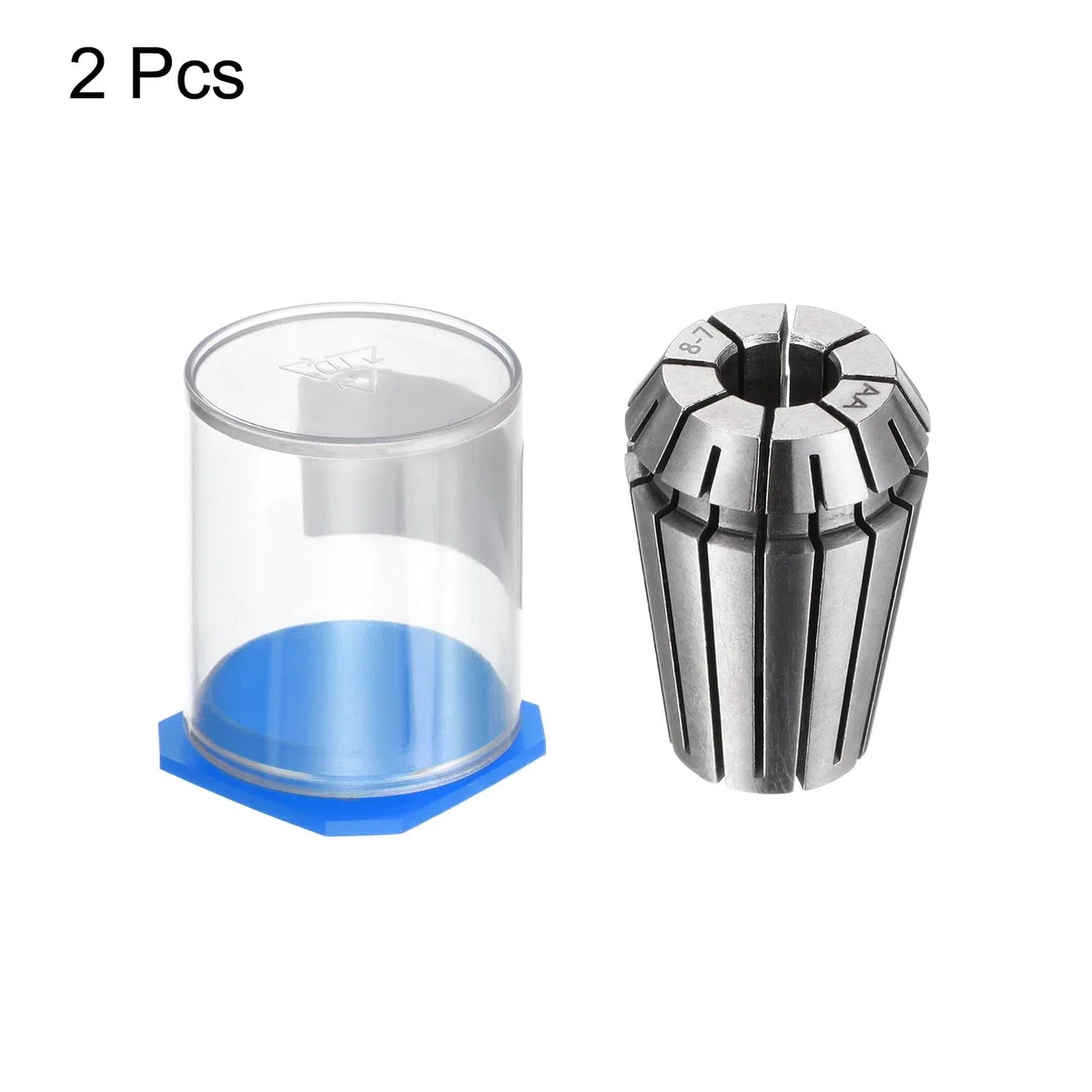 QUARKZMAN 2pz ER20 8mm Mandrino con Pinze a Molla Alta Precisione 0,008mm per Macchine Incisione CNC Tornio Fresatrice