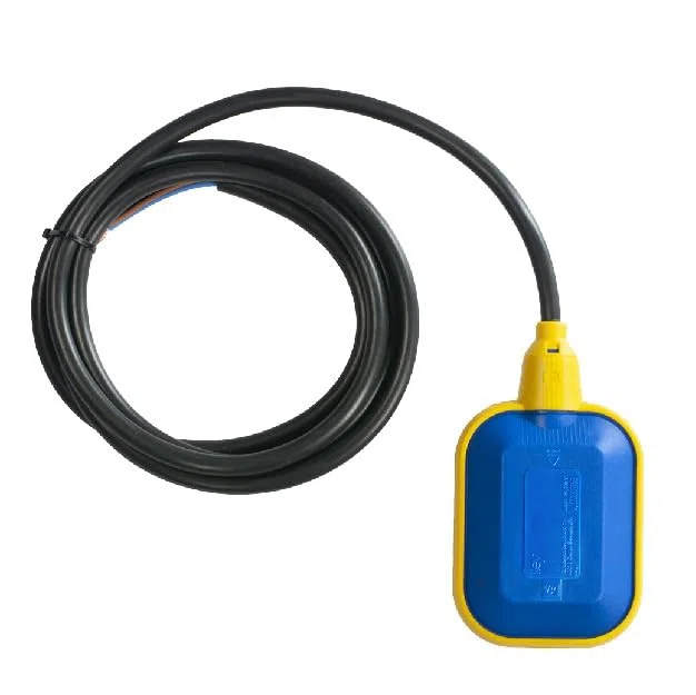 Galleggiante a Interruttore KEY, Press Control Sensore Livello Acqua per Pompa con Contrappeso per Acqua Pulita e Sporca, Sensore Allagamento, Made in Italy (cavo 3mt)