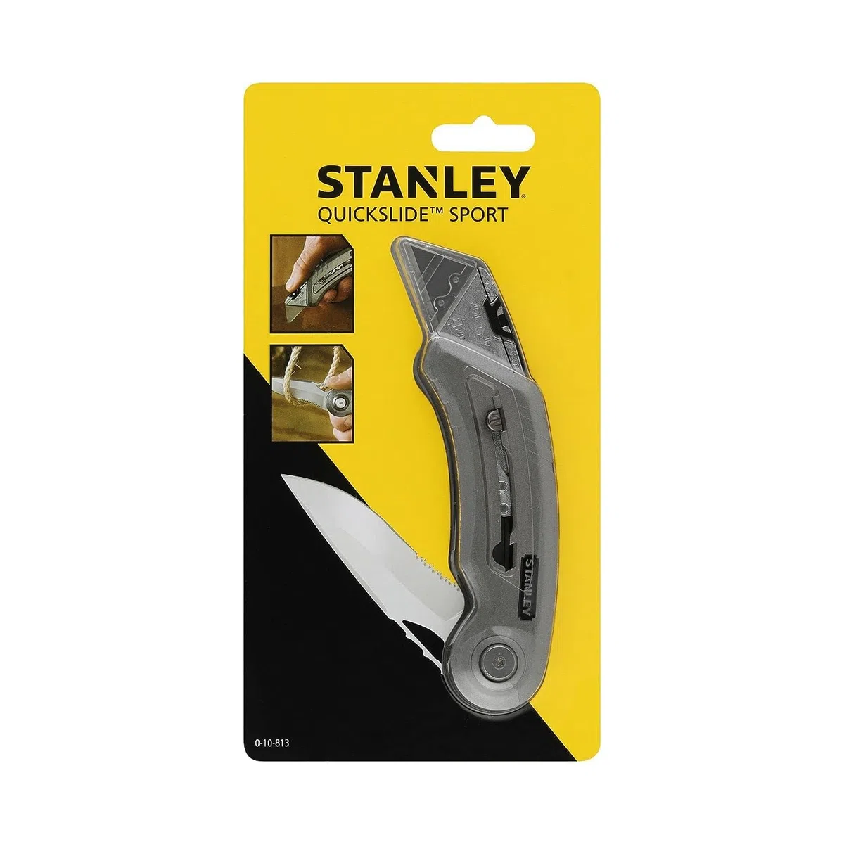STANLEY 0-10-813 Coltello a Serramanico, Quickslide