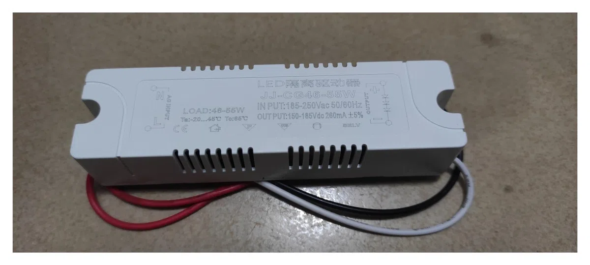 LED Isolato Potenza di azionamento Corrente costante IC Ballast JJ-CG46-55W